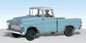 Woodland Scenics AutoScenes™ Pickem' Up Truck (Mid 50s 1/2-Ton Pickup w/Driver)