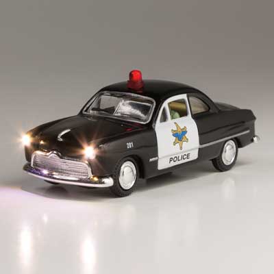 Woodland Scenics Just Plug® Vehicles - Police Car