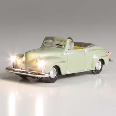 Woodland Scenics Just Plug® Vehicles - Cool Convertible (N Scale)