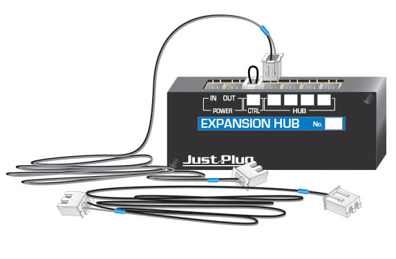 Woodland Scenics Just Plug™ Lighting System Expansion Hub (JP5702)